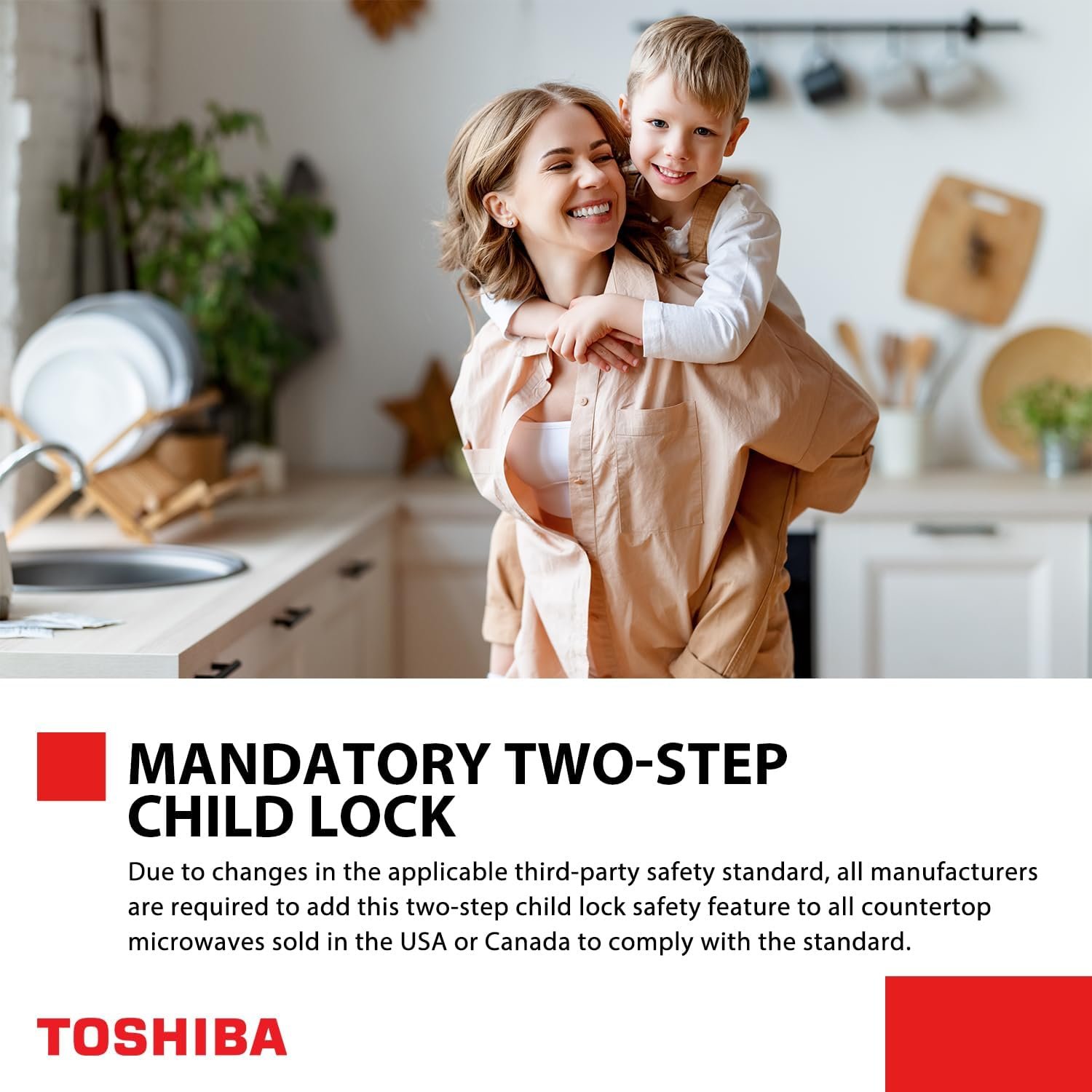 TOSHIBA ML4-EM12PA(BS) Countertop Microwave Oven with Stylish Design As Kitchen Essentials, Smart Sensor, 13 Auto Menus&Mute Function, 1.2 Cu Ft with 12.4" Turntable, 1000W, Black Stainless Steel - Image 8