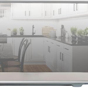 Total Chef 0.7 Cu Ft Microwave Oven – 700 Watt Stainless Steel Compact Microondas, Smart Convection Countertop Kitchen Appliance With Digital Touch Use, Pre-Set Style Easy To Use Spacemaker Horno