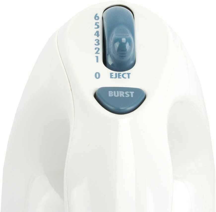 Hamilton Beach 6-Speed Electric Hand Mixer with Whisk, Traditional Beaters & Classic Stand and Hand Mixer, 4 Quarts, 6 Speeds with QuickBurst, Bowl Rest, 290 Watts Peak Power, Black and Stainless - Image 3