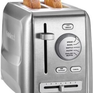 Cuisinart CPT-620 2-Slice Custom Select Toaster, Stainless Steel
