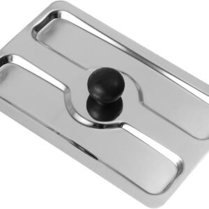 Stainless Steel Toaster Cover Toaster Cover Toaster Machine Cover Sandwich Machine Accessory for Kitchen Restaurant Bread Maker Cover