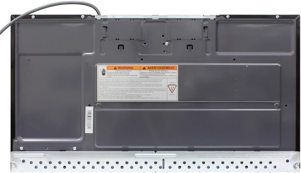 DE161OTRSSS Microwave Oven Built-in 1000-Watts with 10 Power Levels Pre Settings and Express, Sensor and Speed Cooking and Silent Mode with Glass Turntable, 1.6 cu.ft, Metallic - Image 7