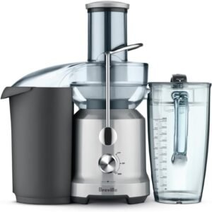 Breville BJE430SIL Juice Fountain Cold, 70 oz, Silver