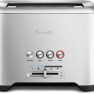 Breville Bit More Toaster 2 Slice BTA70XL, Brushed Stainless Steel