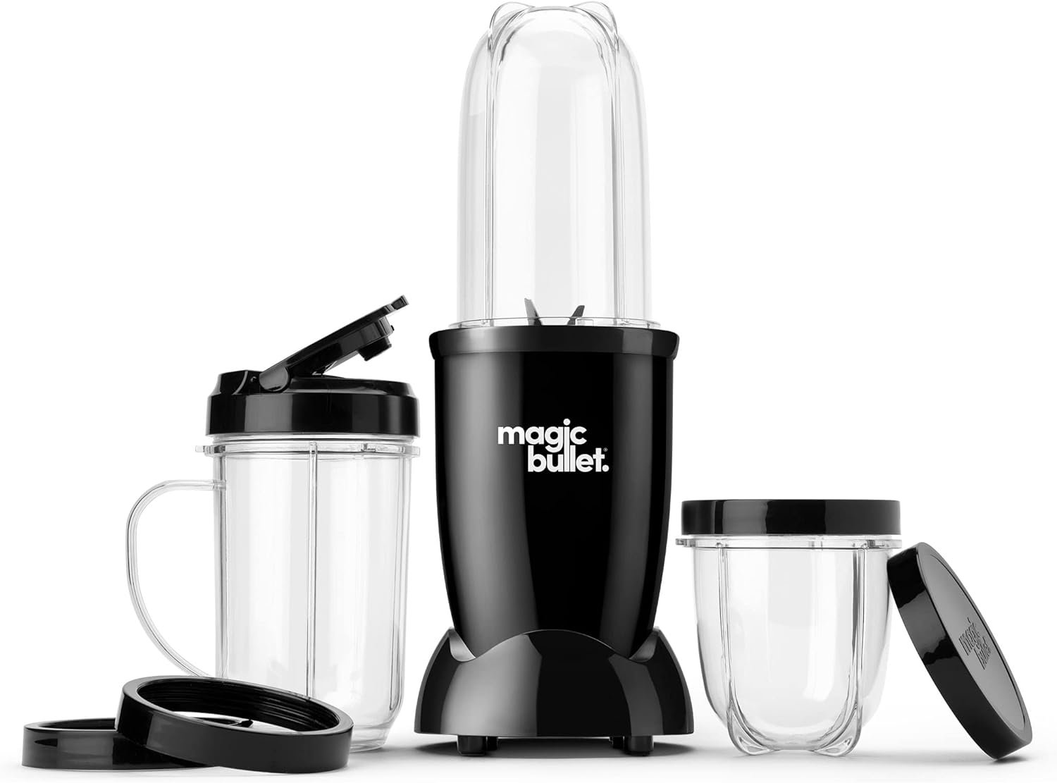 magic bullet Blender, Small, Black, 11 Piece Set - Image 2