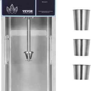 VEVOR Frozen Yogurt Blending Machine 400W, Stepless Speed Adjustment，Yogurt Milkshake Ice Cream Mixing Machine 4200RPM