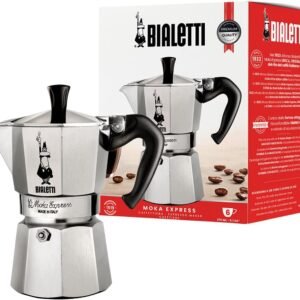Bialetti Moka Express 6 Cup, 1 EA, silver, 6800, 06800