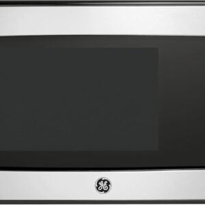 GE GCST11X1WSS Microwave Oven, 950-watt 6 Auto Cooking Settings, Child-Lock Technology, Kitchen Essentials for The Countertop, Dorm Room or Apartment, 1.1 Cu. Ft, Stainless Steel