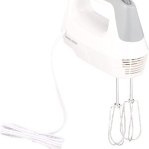 BLACK+DECKER Lightweight Hand Mixer, White, MX1500W