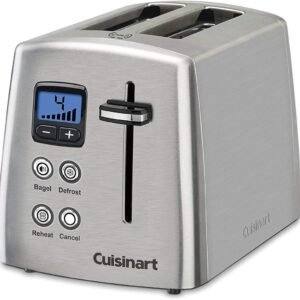 Cuisinart CPT-415P1 Countdown Metal Toaster, 2-Slice, Brushed Stainless