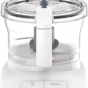 Cuisinart 7-Cup Sleek and Modern Design Food Processor with Two Easy Controls and Universal Blade for Chopping, Mixing, and Dough (White)
