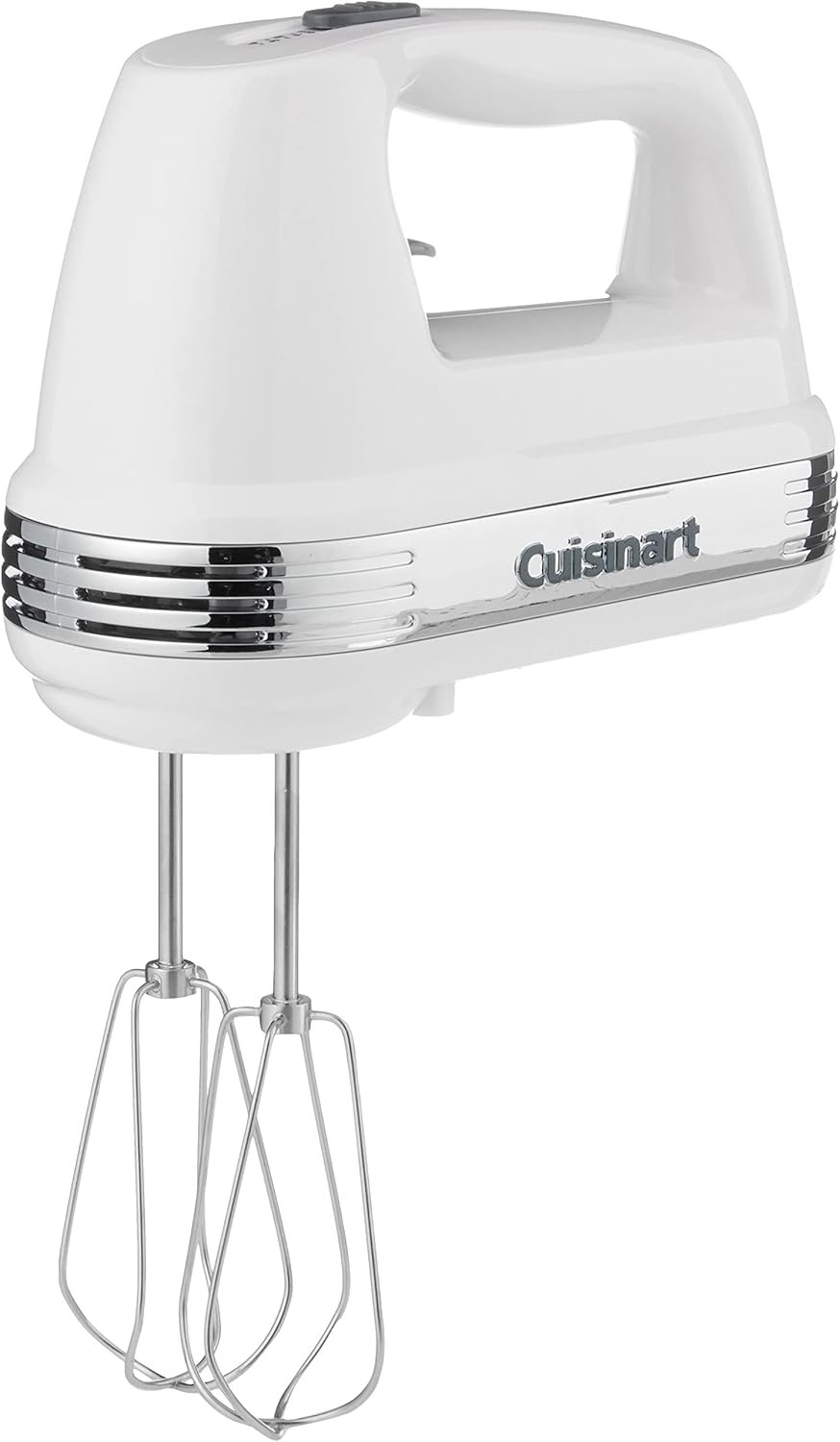 Cuisinart Mini Prep Plus Food Processor, 4 Cup, Brushed Stainless & HM-50 Power Advantage 5-Speed Hand Mixer, White - Image 3