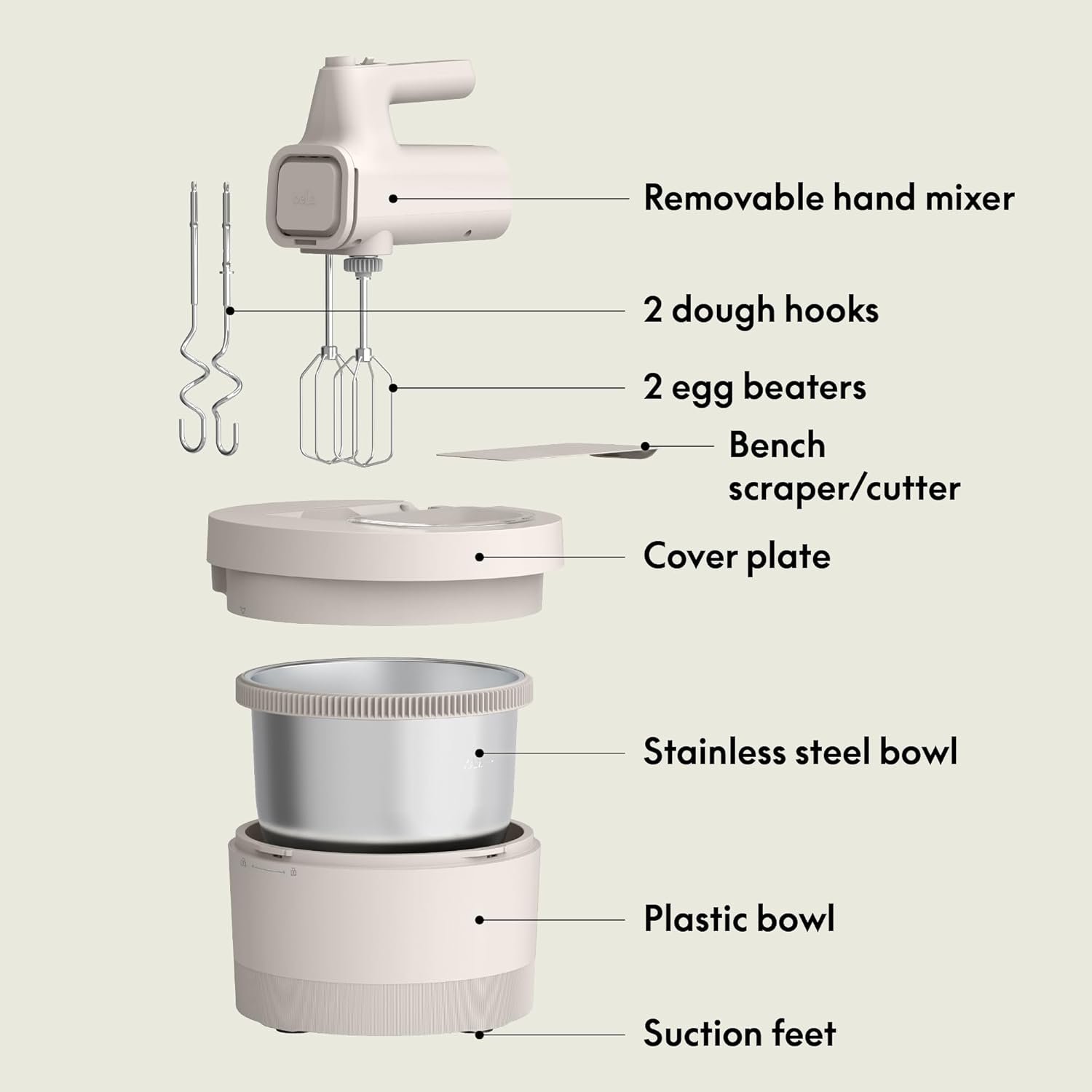3.5 QT Hand Mixer - Image 2
