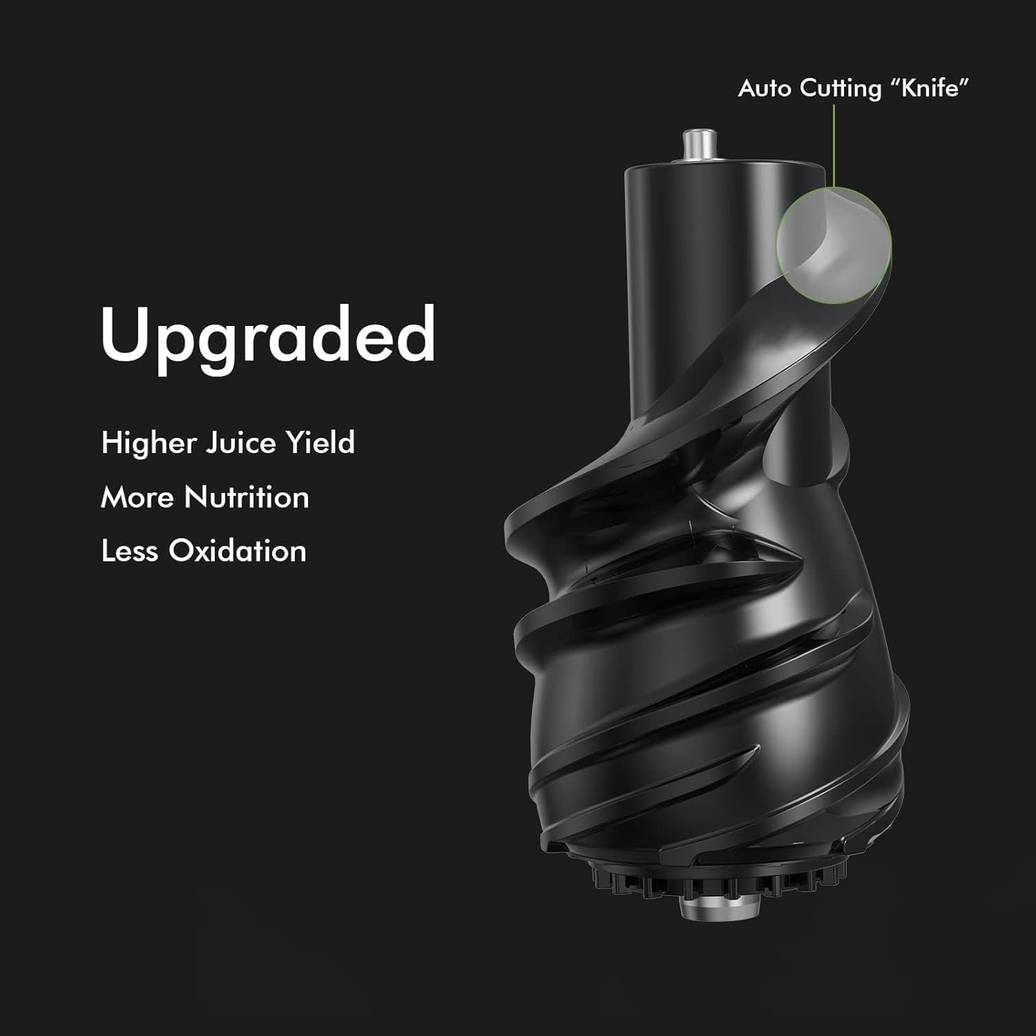 Cold Press Juicer Machine, SiFENE Slow Masticating Juicer, 83mm Wide Chute for Whole Fruits Vegetables, Easy to Clean, High Yield, Non BPA, Red - Image 8