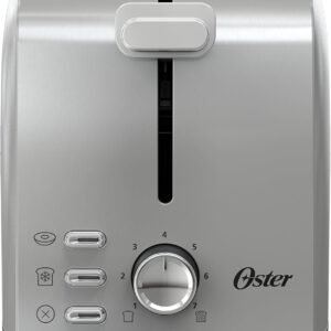 Oster 2-Slice Toaster with Extra Wide Slots Stainless Steel