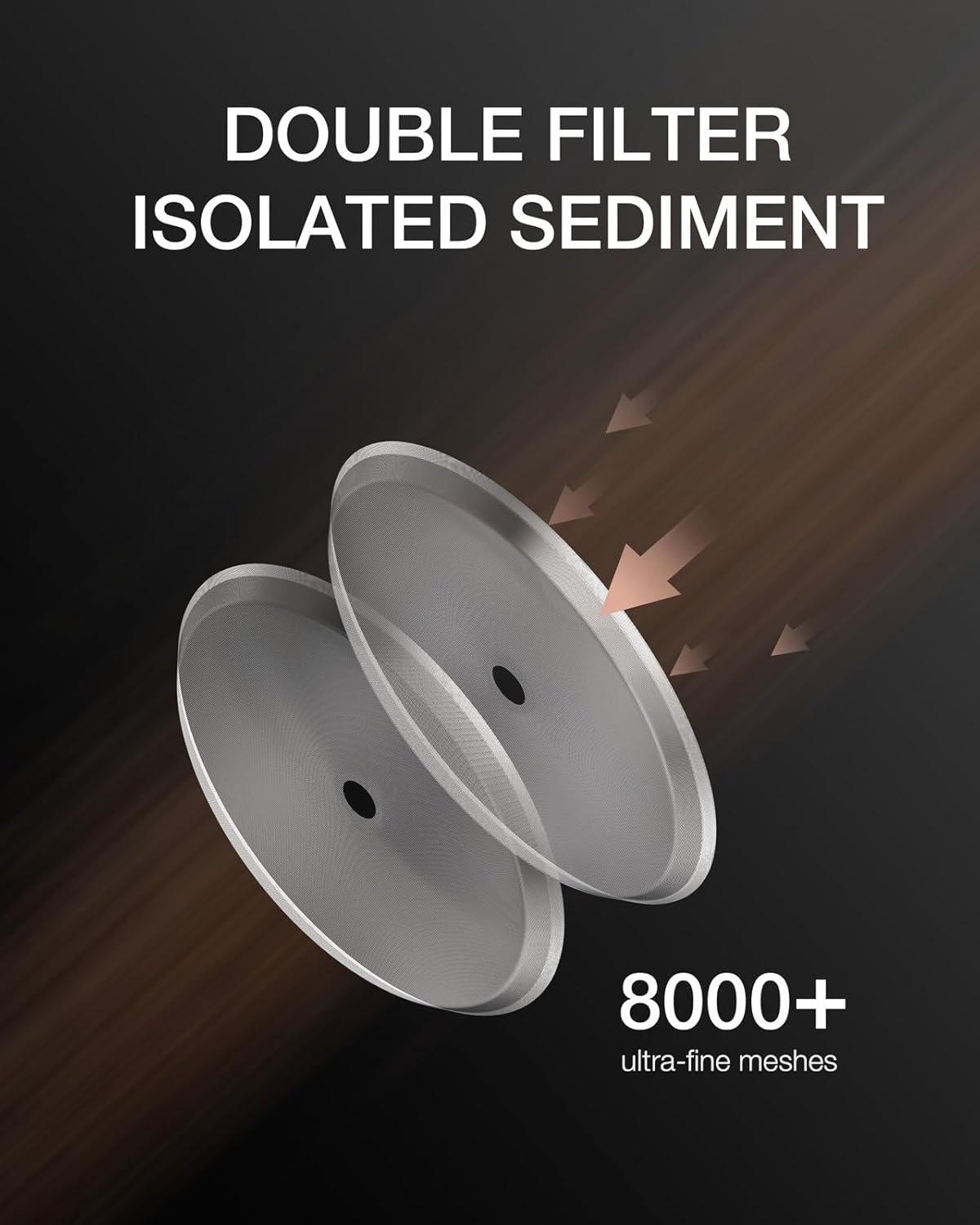 BAYKA French Press Coffee Maker 34 Ounce 1 Liter, Borosilicate Glass Stainless Steel Brewer, Large Portable Cold Brew Cafetera Teapot for Kitchen Travel Camping Coffee Bar Accessories, Dark Pewter - Image 8