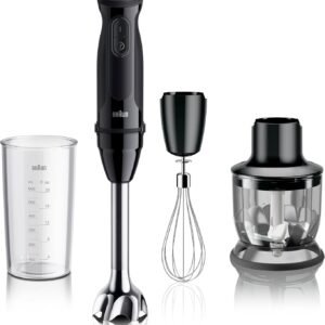 Braun MQ50202M MultiQuick 5 Vario Hand Blender, Black