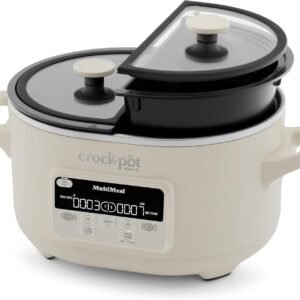 Crock-Pot MultiMeal Multicooker and Programmable Slow Cooker with Bake Function, Oat Milk