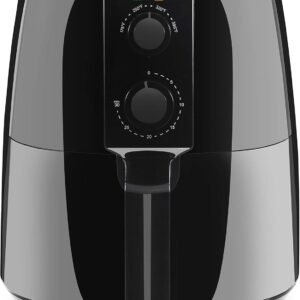 Elite Gourmet EAF4617 Electric Digital Hot Air Fryer, 1350Watts, Oil-Less Healthy Cooker, Timer & Temperature Controls, 4 Quart, Black