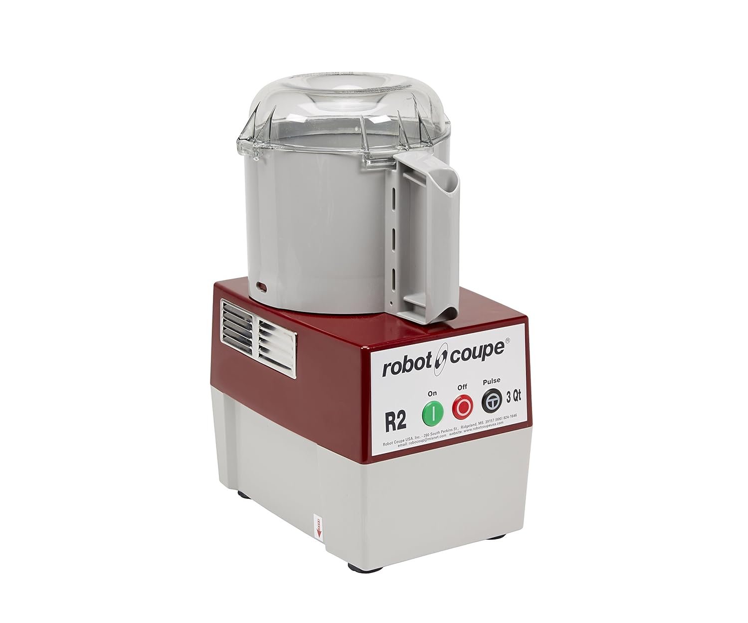 Robot Coupe - 4581 R2N Continuous Feed Combination Food Processor with 2.9 L Polycarbonate Bowl, 1-HP, 120-Volts - Image 6