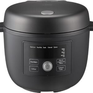 Tiger COL-A40U 2.6-Quart Compact 8-in-1 Electric Multi-Cooker with 21 Programmed Menus (Black)