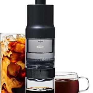OXO Brew Rapid Brewer – Portable Coffee Maker, Fast Manual Hot & Cold Brew, Small Handheld Brewer, Compact Travel Coffee Maker