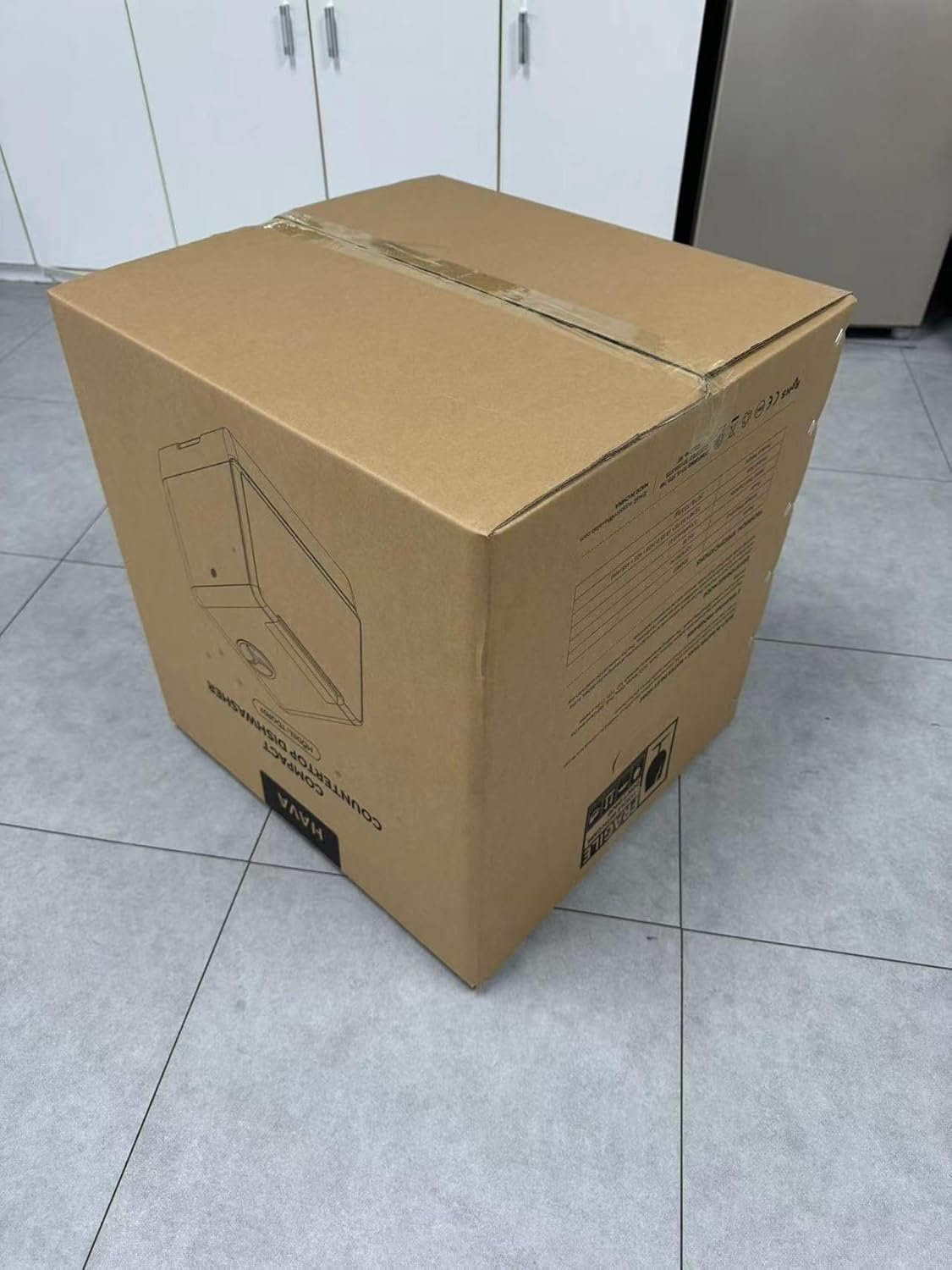 HAVA Countertop Dishwasher, 8 Wash Programs NEW Upgraded Model Portable Dishwasher with Child Lock & Delayed Start Function, 5L Water Tank for Apartments, Dorms, and RVs - No Hookup Needed - Image 11