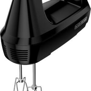 BLACK+DECKER MX3200B 6-Speed Hand Mixer with Turbo Boost, Black