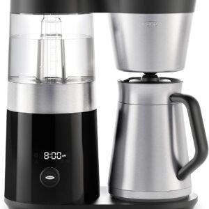 OXO Brew 9 Cup Stainless Steel Coffee Maker,Silver, Black