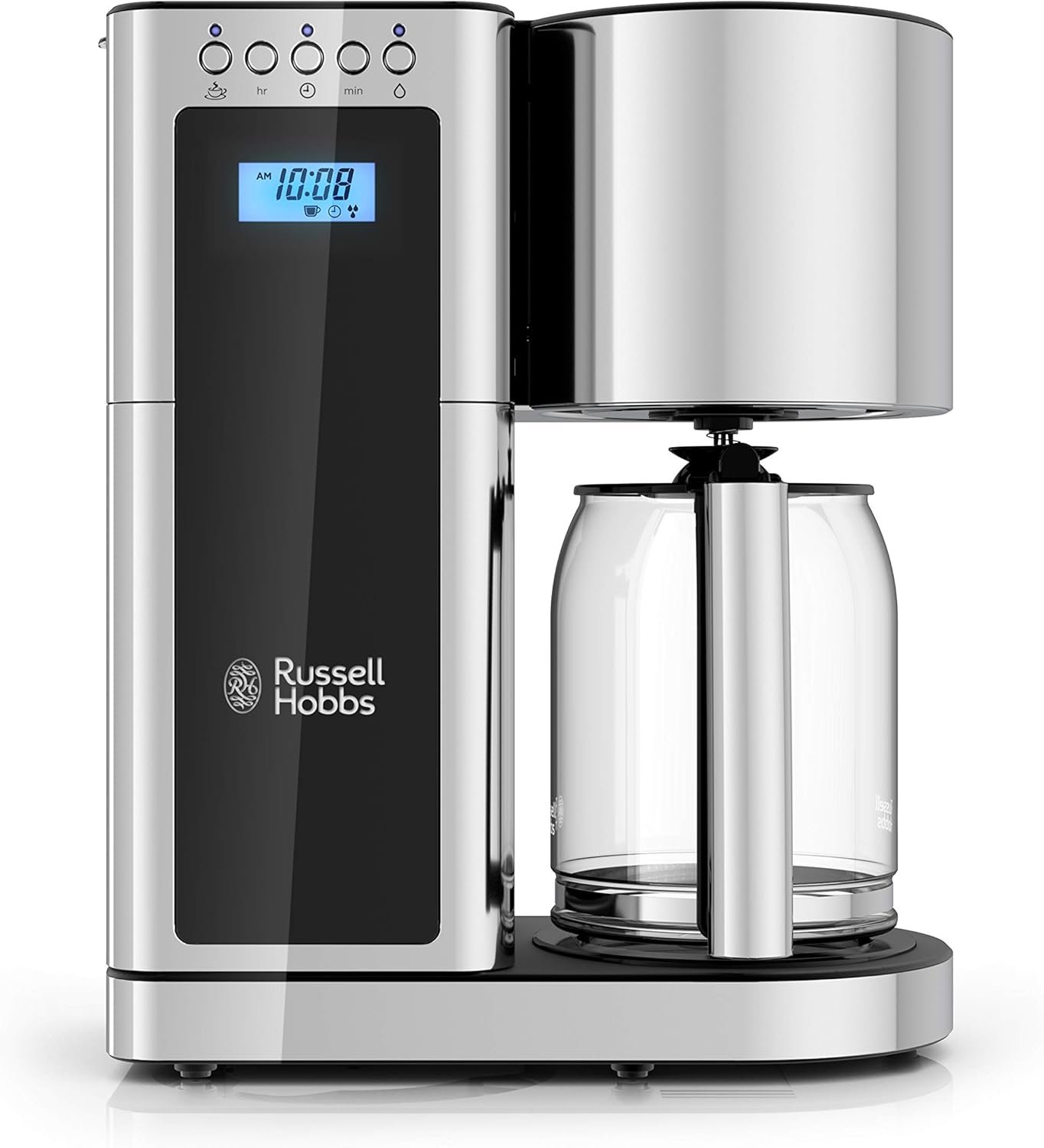 Russell Hobbs Glass Series 8-Cup Coffeemaker, Black & Stainless Steel, CM8100BKR - Image 8