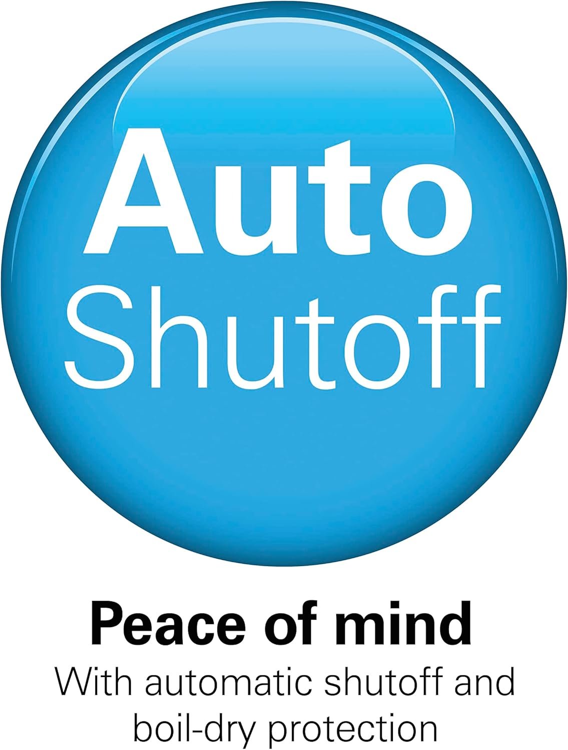 Hamilton Beach Electric Tea Kettle, Water Boiler & Heater, 1.7 Liter, Cordless Serving, 1500 Watts for Fast Boiling, Auto-Shutoff and Boil-Dry Protection, Stainless Steel with LED Light Ring (41037) - Image 5