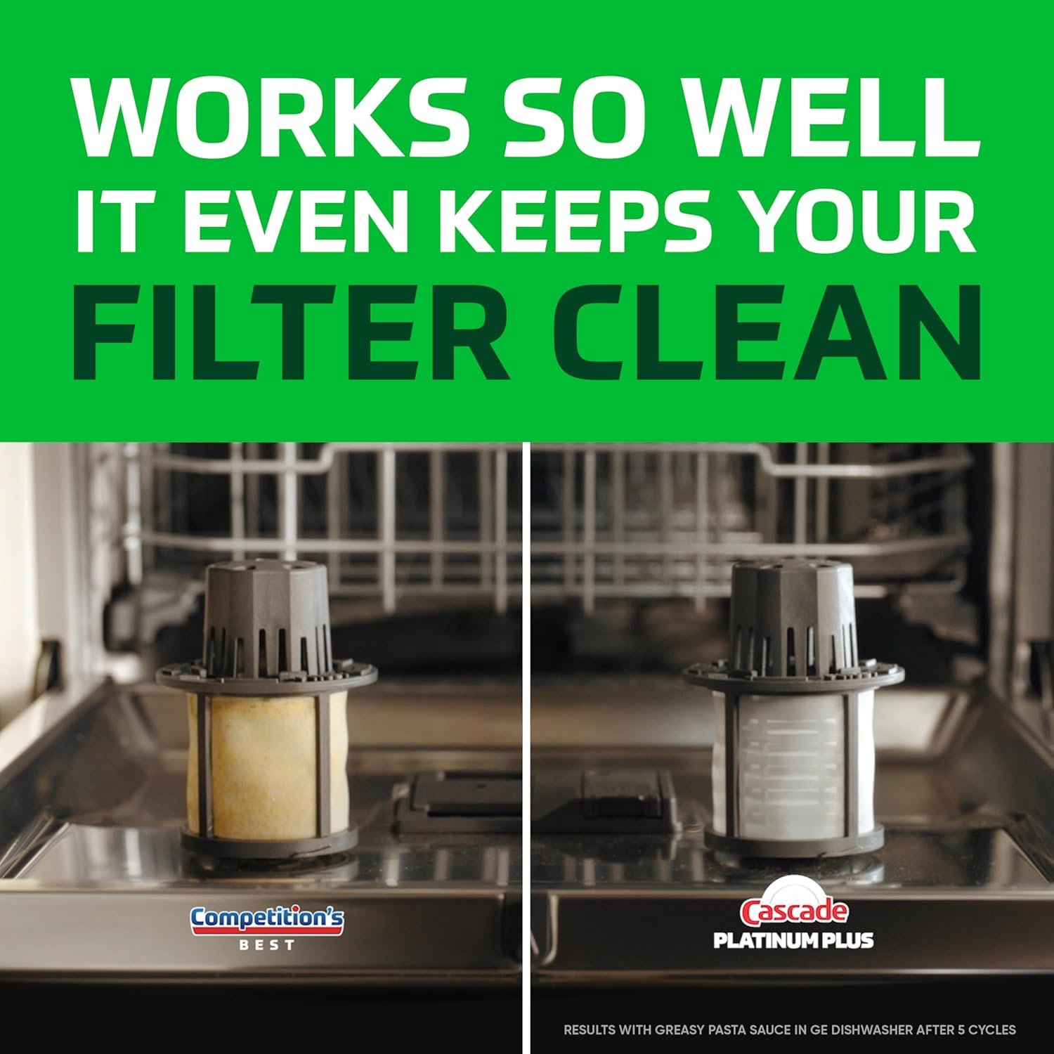 Cascade Platinum Plus Dishwasher Pods, Dishwasher Detergent, Dish Detergent Soap, Mountain, 47 Count - Image 12