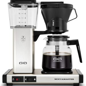 Technivorm 59691 KB Coffee Brewer, 40 oz, Brushed silver , 6.5″D x 12.75″W x 14″H
