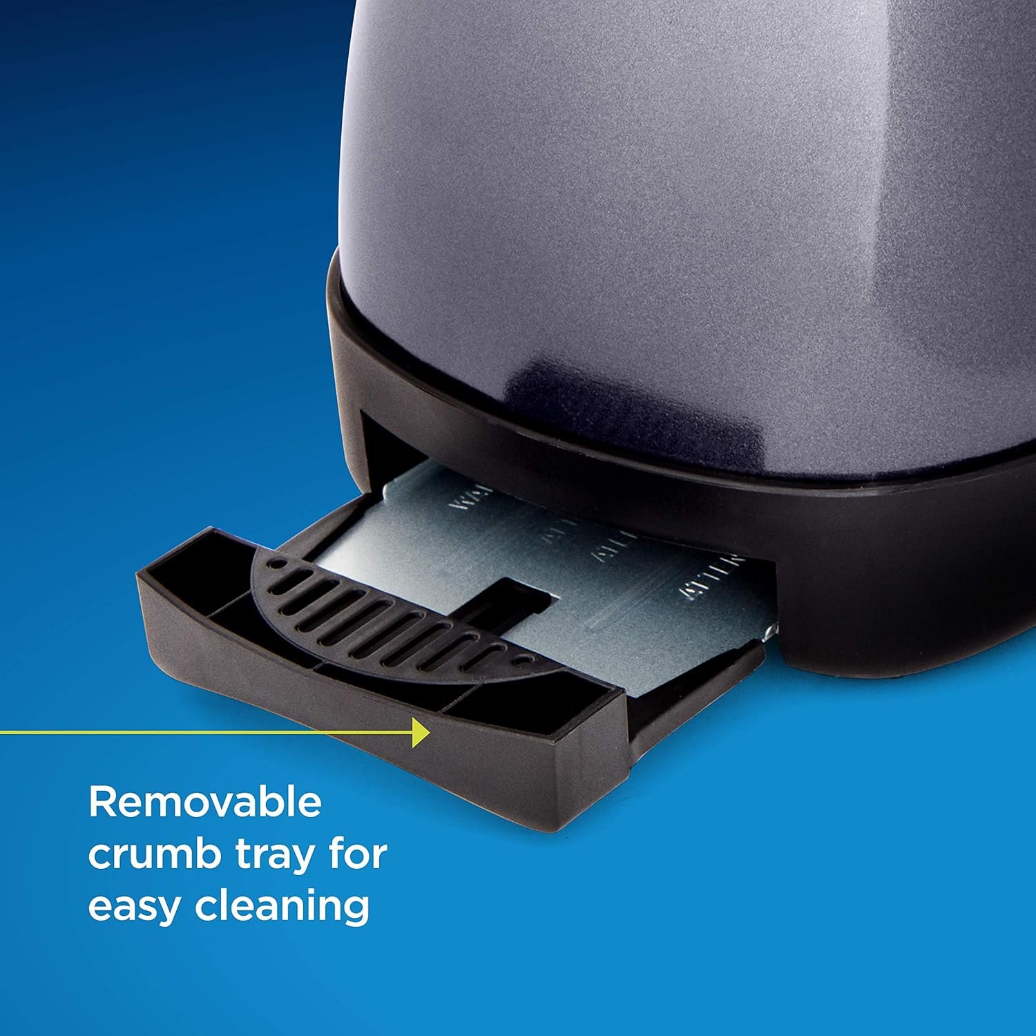 Oster 2 Slice Bread Bagel Toaster Metallic Grey - Image 4