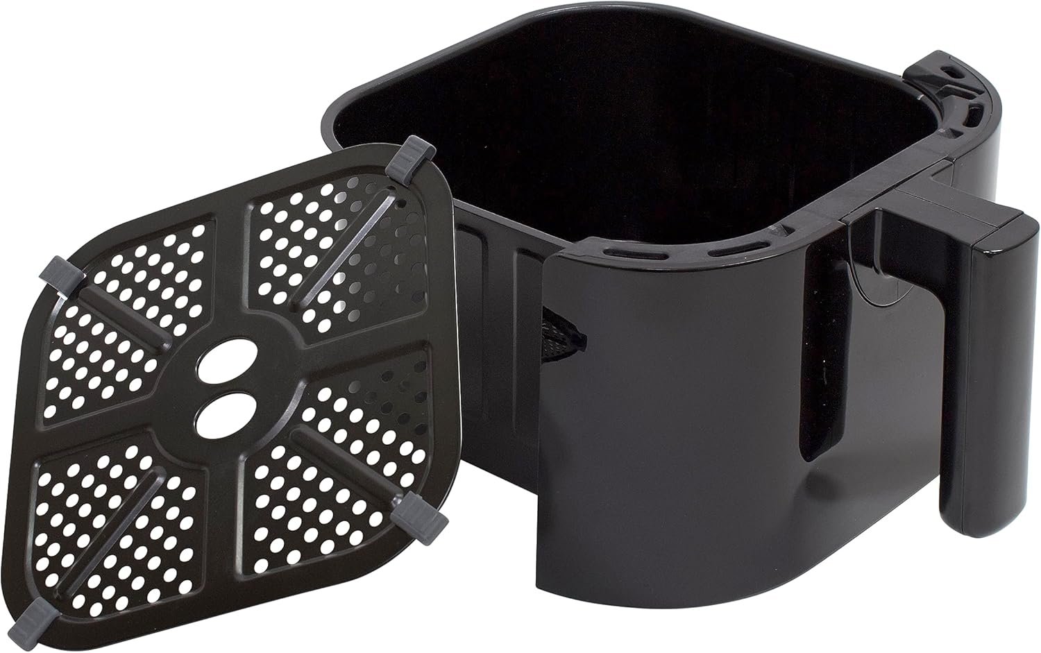 West Bend Compact Air Fryer 5-Quart Capacity with Digital Controls LCD Display and 10 Cooking Presets with Shake Reminder, Nonstick Frying Basket, 1500-Watts, Black - Image 7