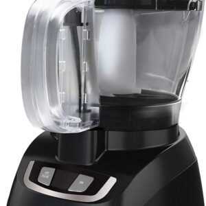 BLACK+DECKER FP1600B 8-Cup Food Processor with Stainless Steel Blade, Black