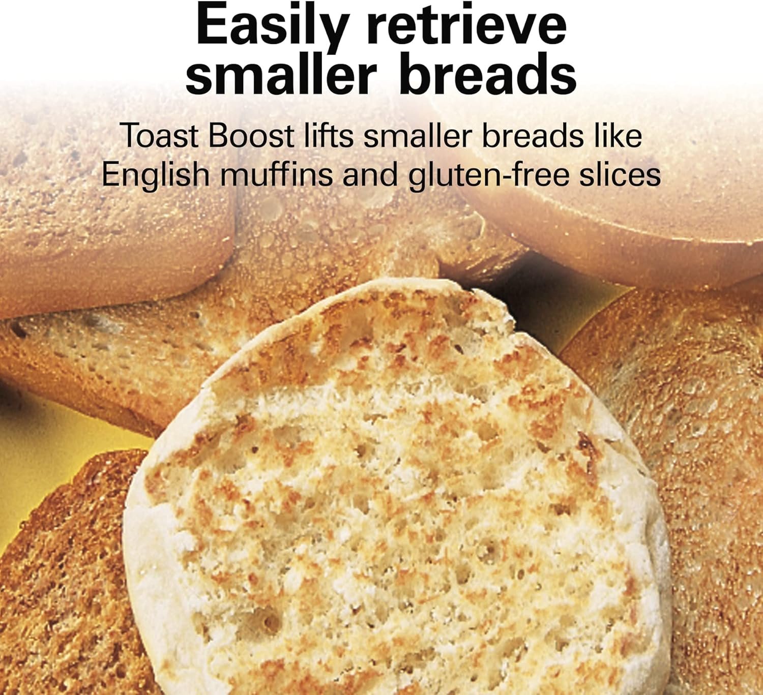 Hamilton Beach 2 Slice Toaster with Extra Wide Slots, Shade Selector, Auto-Shutoff, Cancel Button and Toast Boost, Red - Image 3