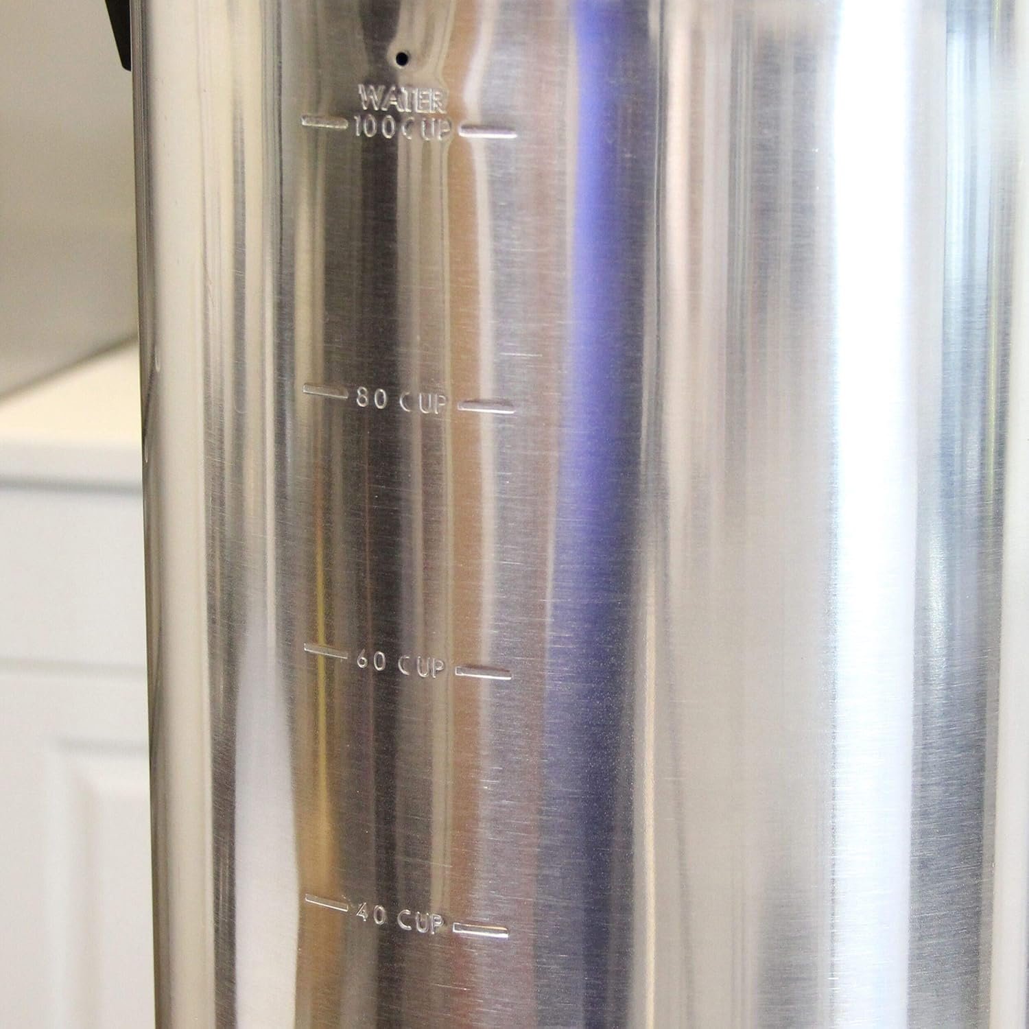 West Bend 33600 Coffee Urn Commercial Highly-Polished Aluminum NSF Approved Features Automatic Temperature Control Large Capacity with Fast Brewing and Easy Clean Up, 100-Cup, Silver - Image 11