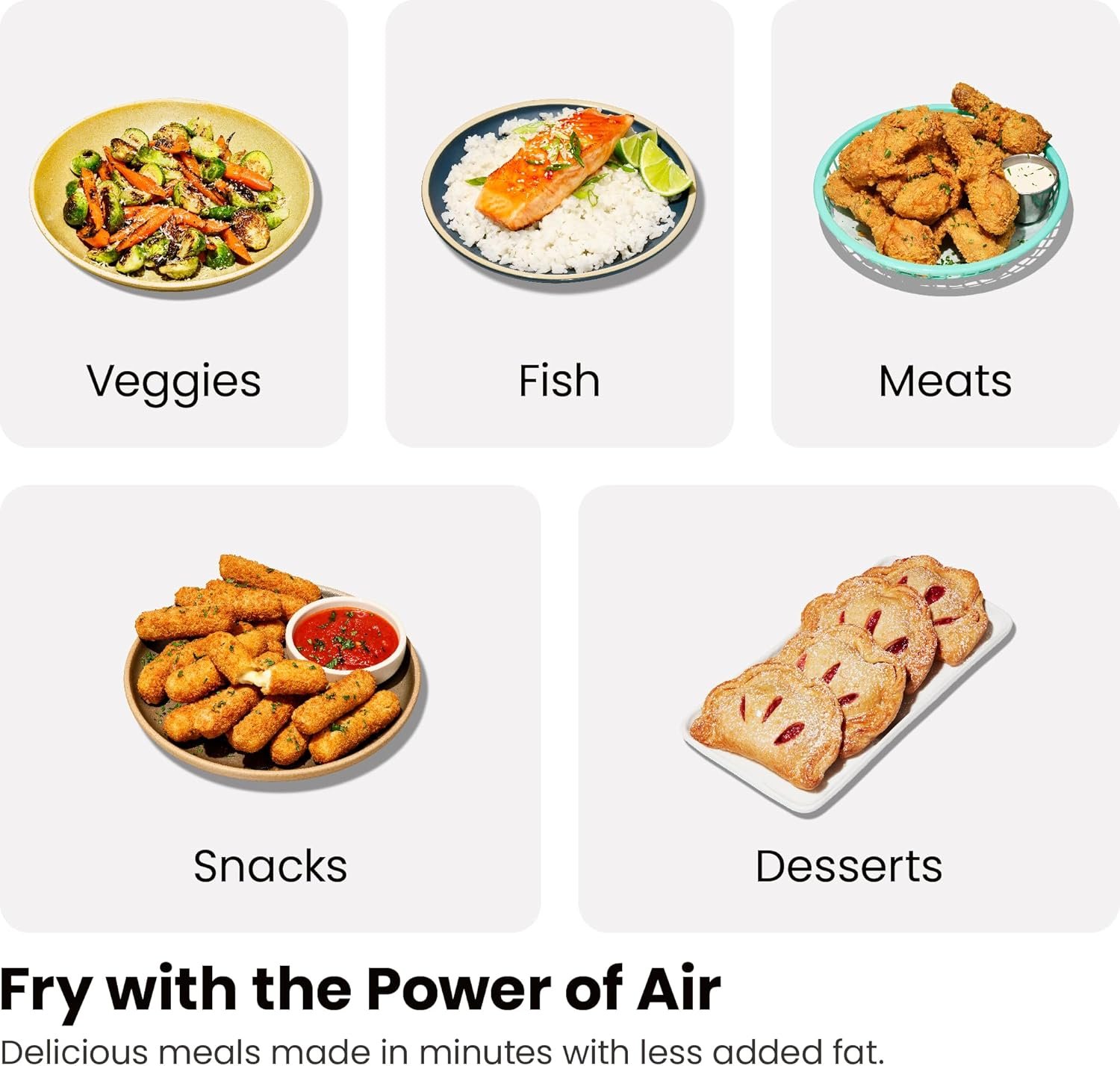 Chefman 6 Quart Dual Basket Air Fryer - Digital Touchscreen, Smart Sync Finish, Hi-Fry, Auto Shutoff, 2 Independent 3QT Nonstick Dishwasher-Safe Frying Baskets - Digital Double Air Fryer - Black - Image 3