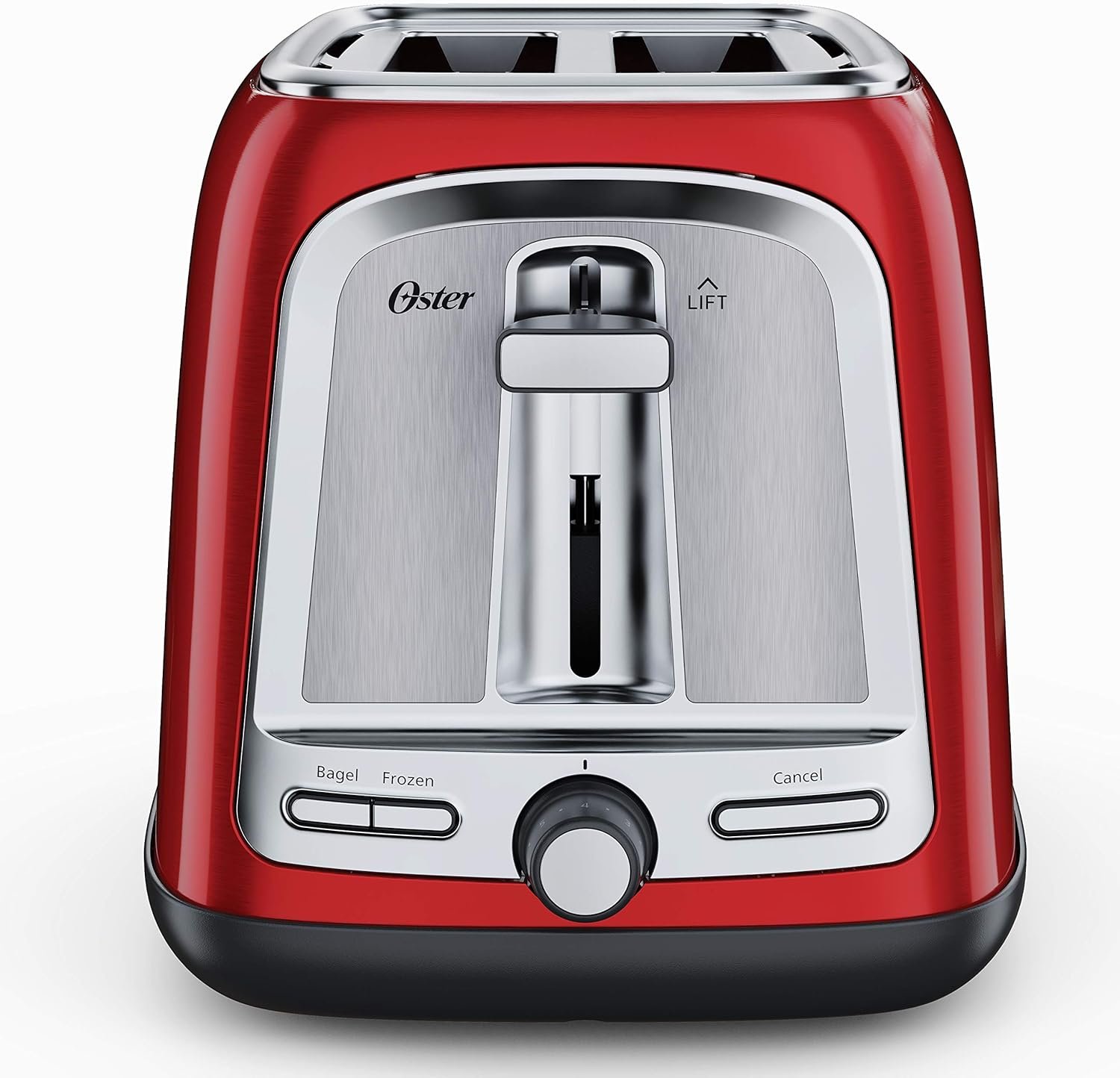 Oster® 2-Slice Toaster with Advanced Toast Technology Candy Apple Red - Image 2