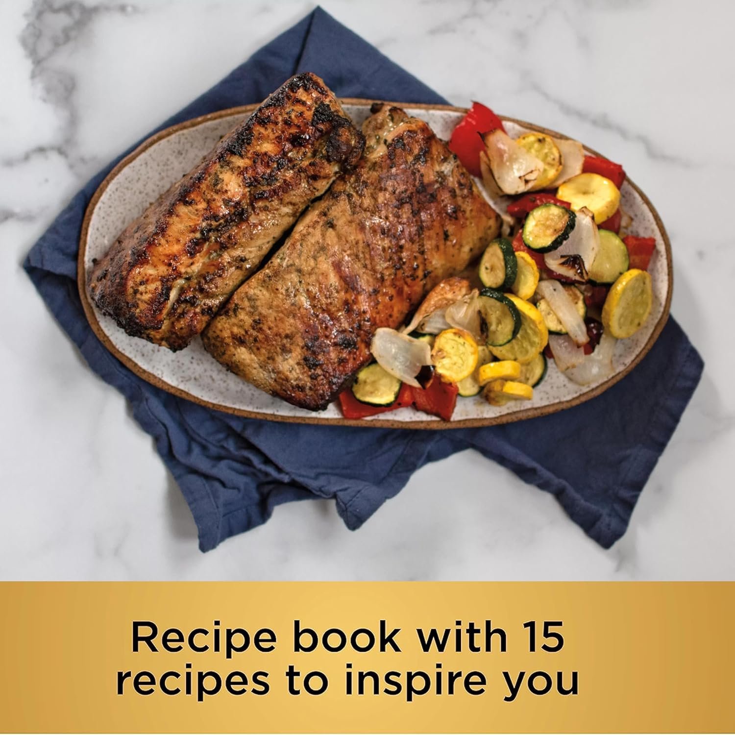 Ninja Indoor Grill, Foodi Smart XL 6-in-1 Indoor Grill with Air Fry, Roast, Bake, Broil & Dehydrate, Smart Thermometer, Black/Silver, FG551 - Image 16