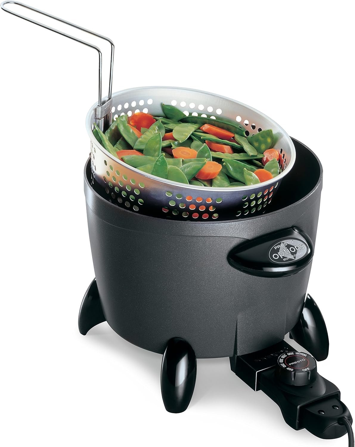 Presto 06003 Options Electric Multi-Cooker, Steamer - Image 2