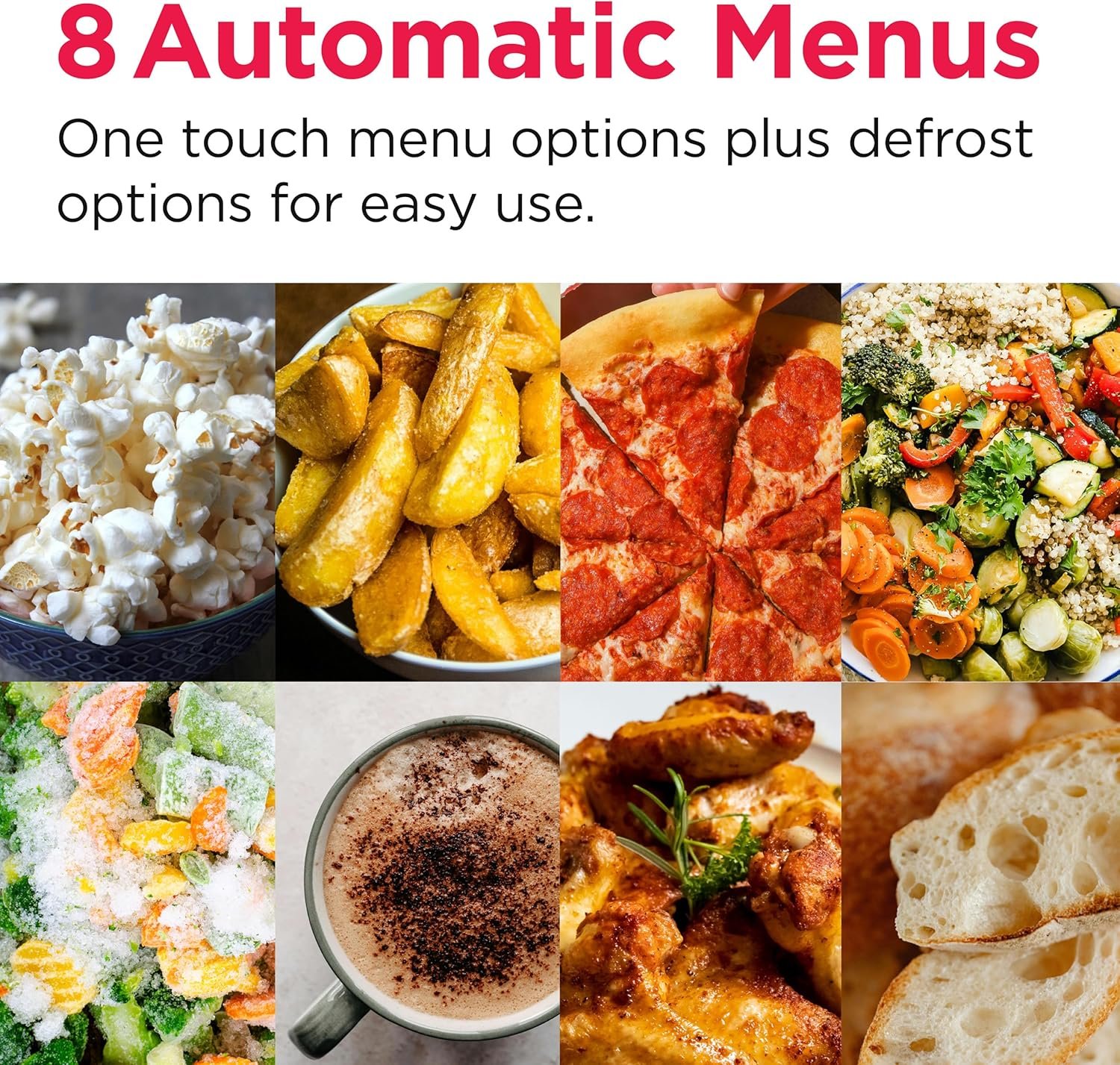 FRIGIDAIRE 1.2 cu ft Microwave, Digital Air Fryer, Convection Oven, Combo-Fry with XL Capacity, Stainless Steel Finish - Image 11